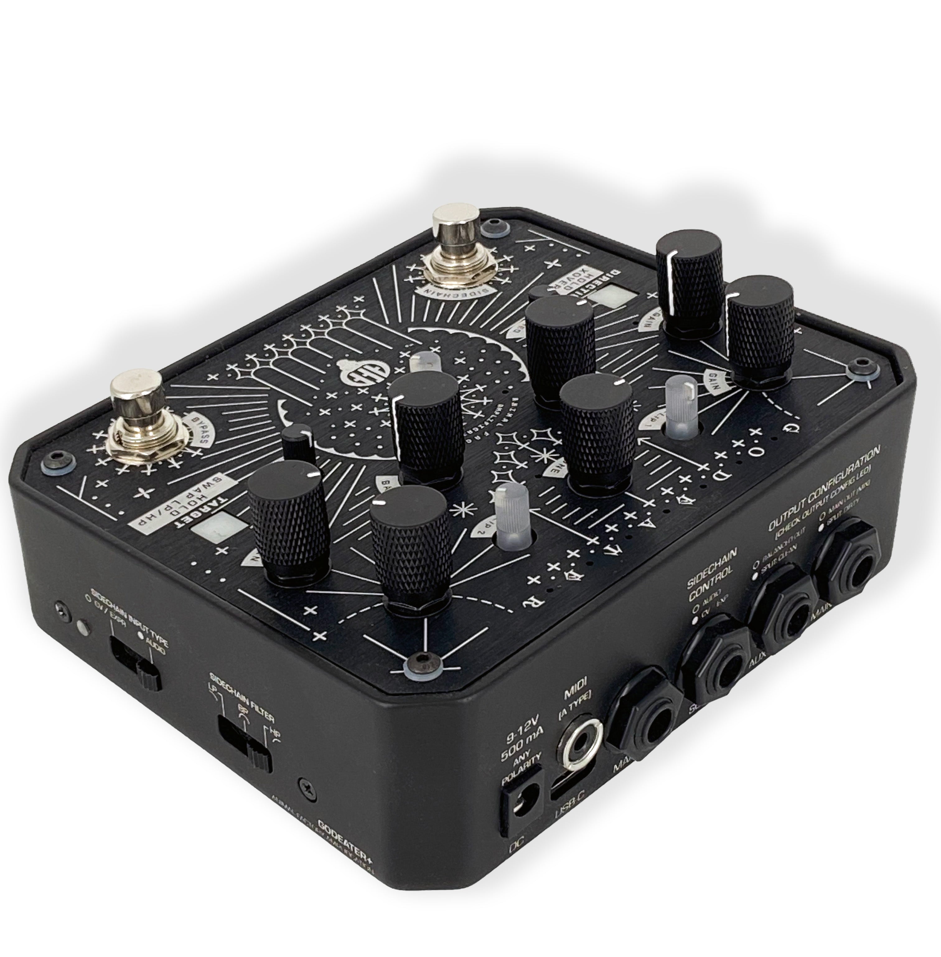 bass gain pedal Godeater+ Dynamic Bass Distortion Pedal