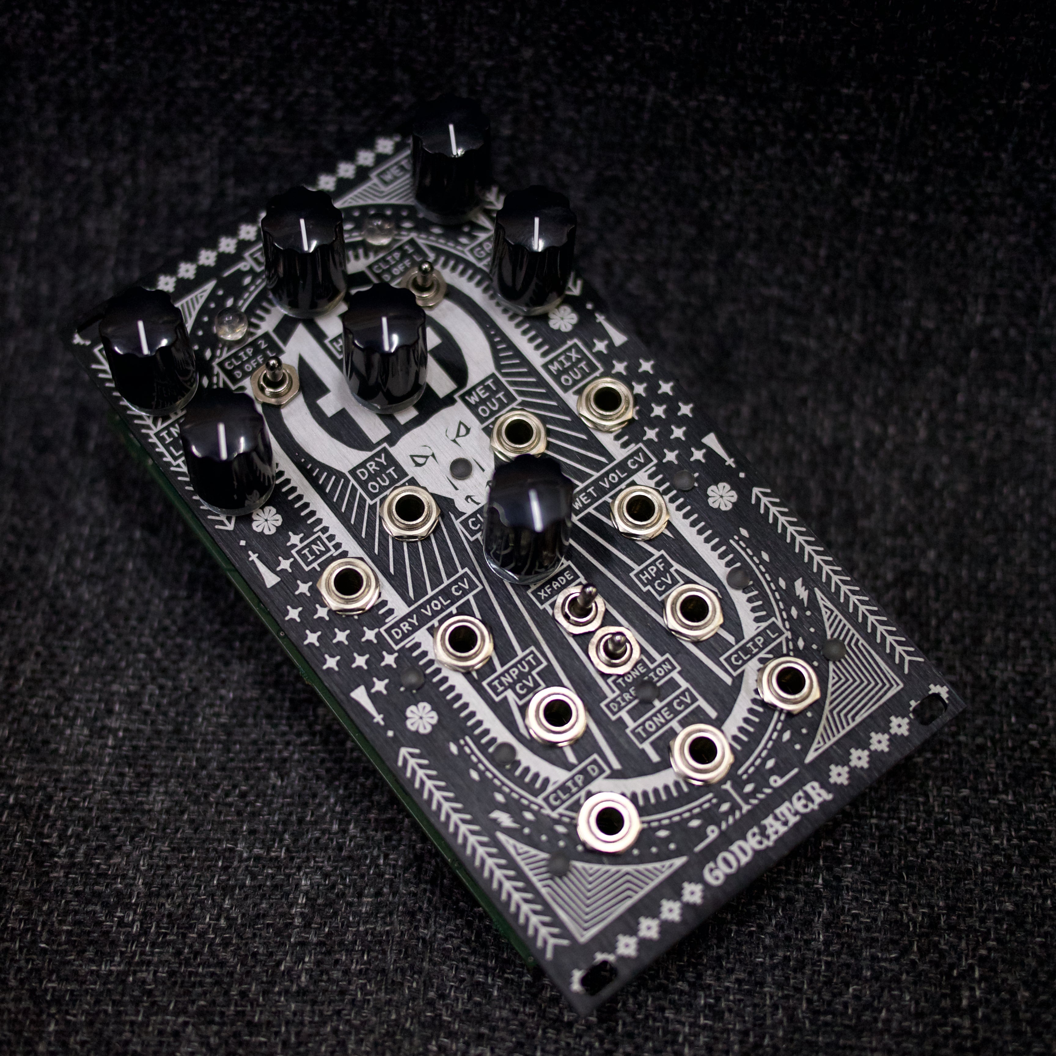 eurorack guitar pedal Eurorack: Godeater Bass Distortion – Animal Factory Amplification